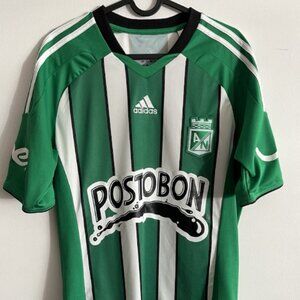 Atlético Nacional 2011 Football Soccer Home Adidas Jersey Sz S